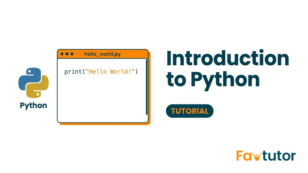 Introduction to Python Programming