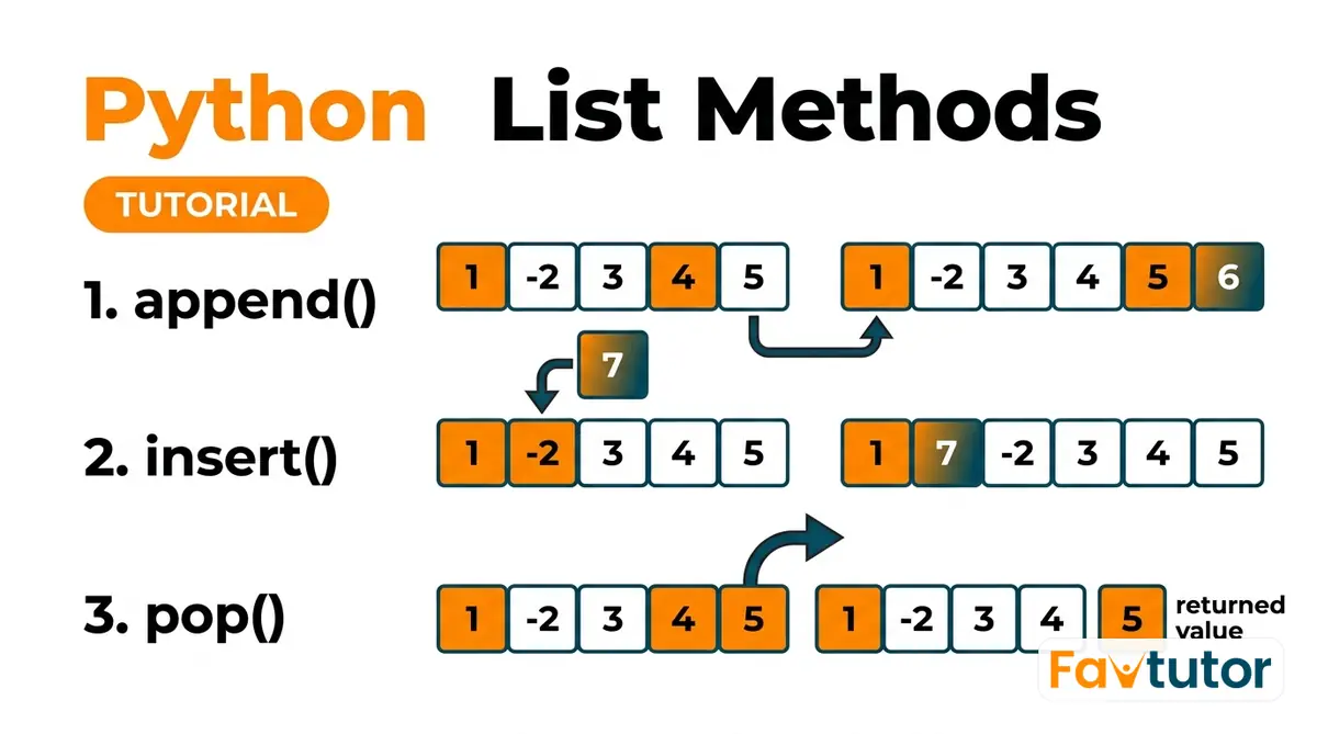 Python List Methods from append() to sort()