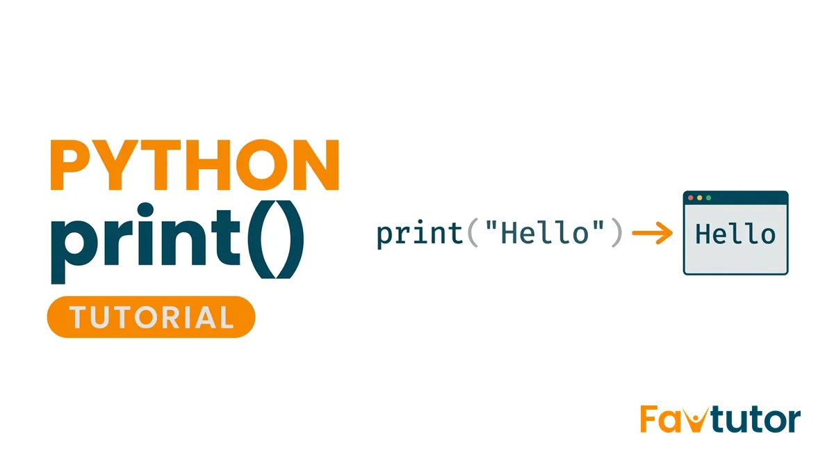 Python print() Function Explained (with Examples)